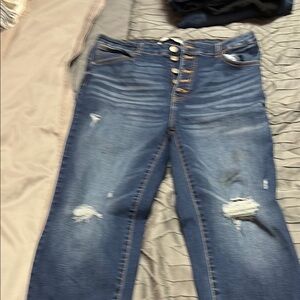 Celebrity Pink High Rise Blue Jeans